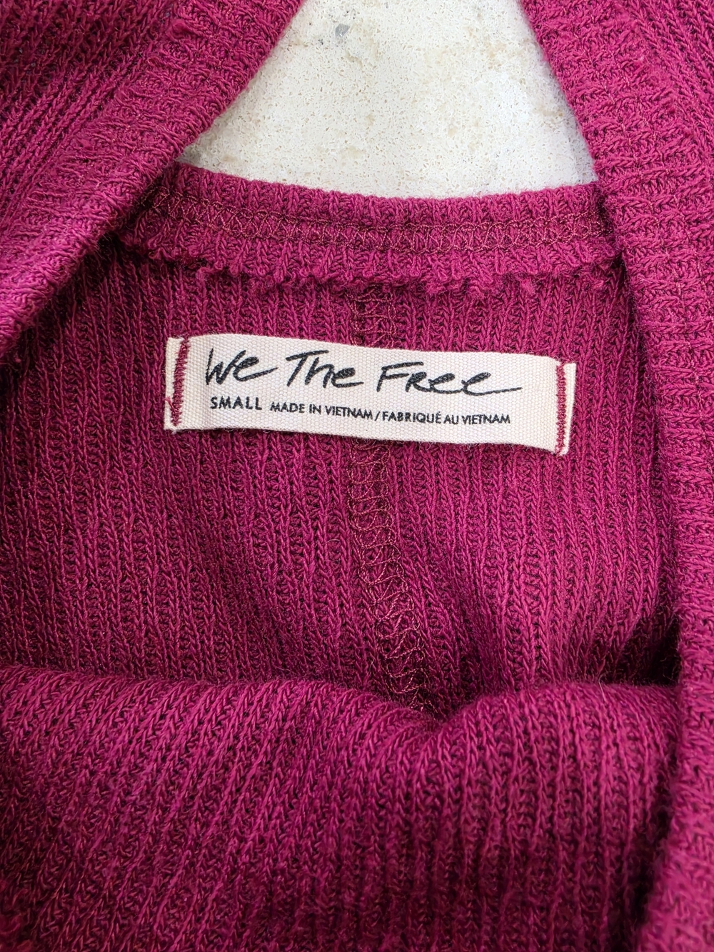 We The Free Women's Magenta Knit Tank